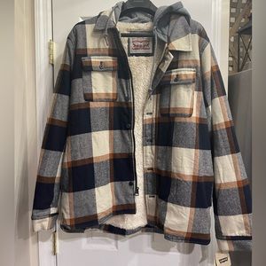 Levi’s Flannel jacket - Lined warm!
